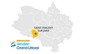 Situation Saint-Vincent-sur-Jard en Vendée Grand Littoral