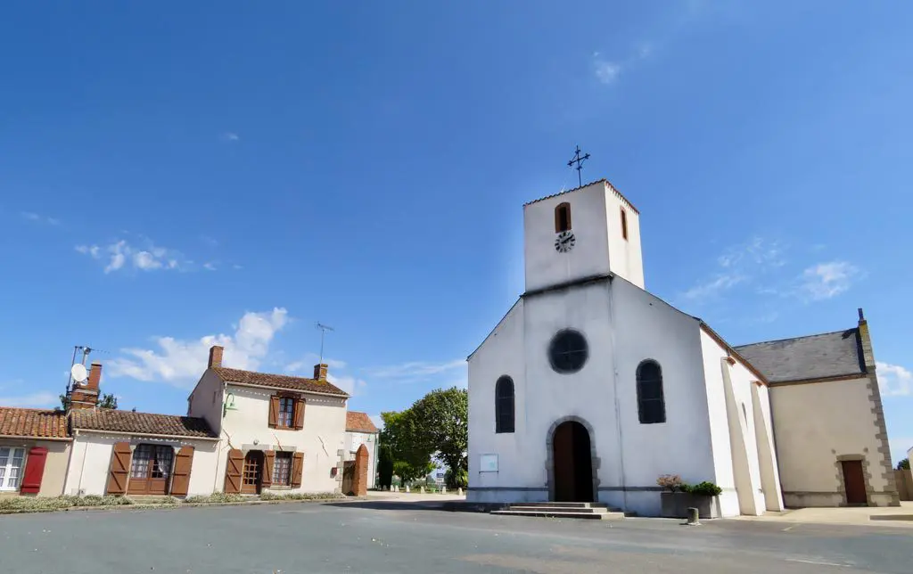 L'&eacute;glise de Saint-Avaugourd-des-Landes