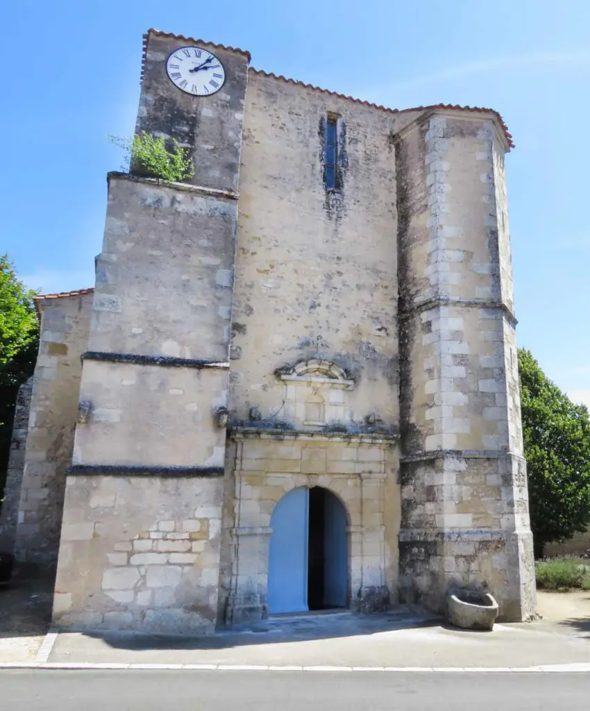 L'&eacute;glise de Saint-Benoist-sur-Mer
