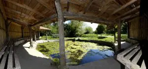 Lavoir de la courolle à Saint-Hilaire-la-Foret - crédit : Thomas Delonde