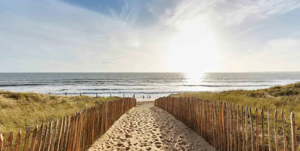 Webcam en direct de la plage des Conches &agrave; Longeville-sur-Mer