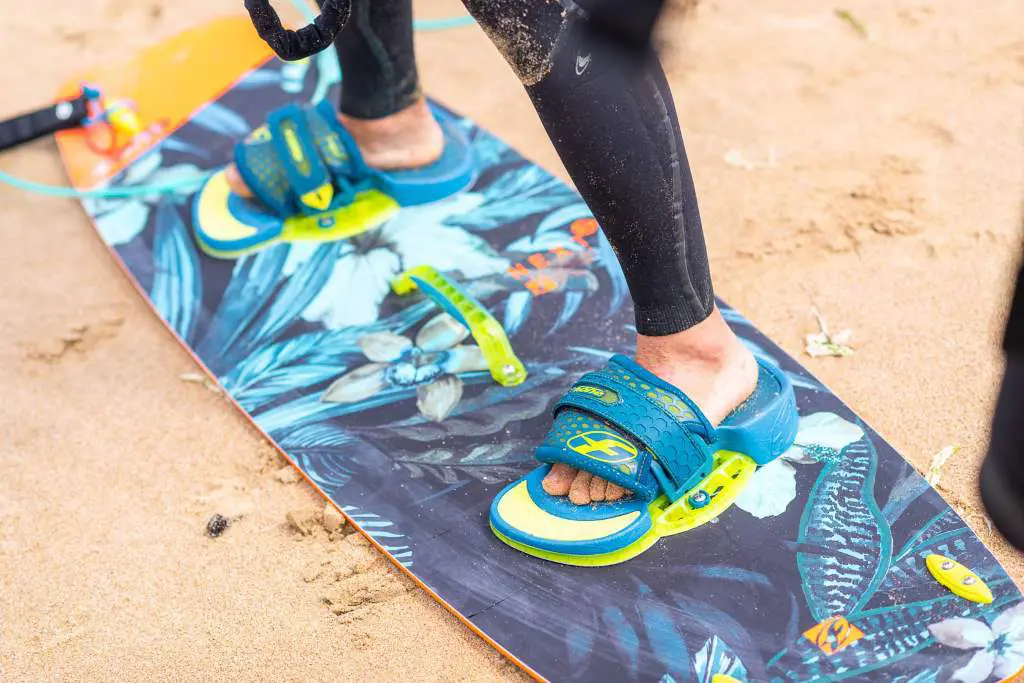 Photo de kitesurf au Veillon