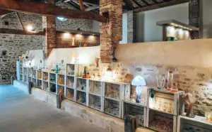 Espace d'exposition du souffleur de verre de Bourgenay