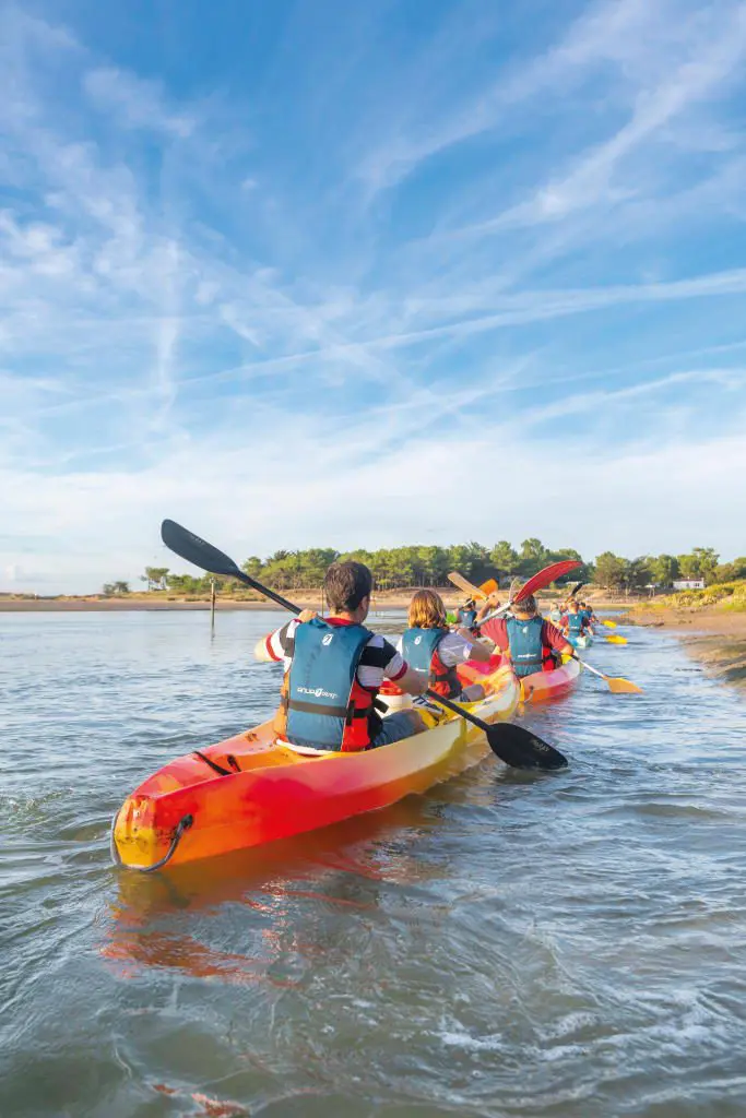 Randonn&eacute;e en can&ouml;&eacute; de Talmont Saint Hilaire &agrave; la Guitti&egrave;re