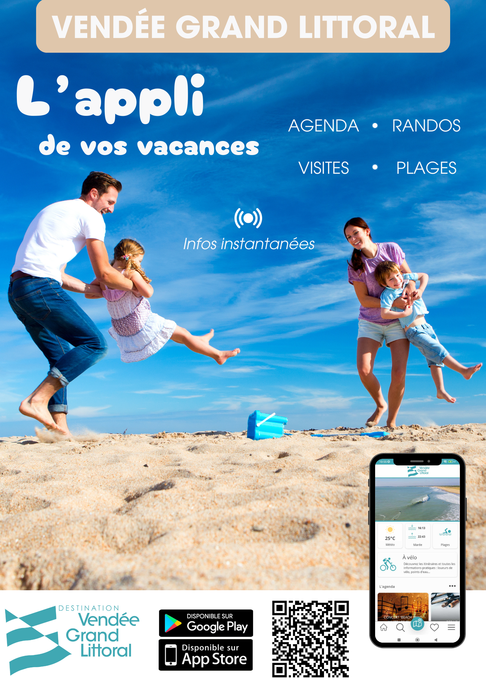 Affiche Appli mobile été Affiche Appli mobile été