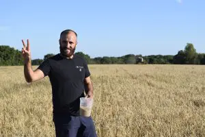 Photo Valentin champs orge