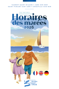 Couv horaires des marées 2026