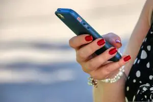 person mobile