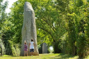 Le Bernard, Menhir du Plessis - ©Thomas Delonde