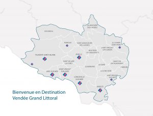 Les communes de la destination Vendée grand littoral