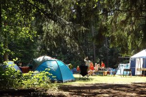 Camping emplacements tente Vendée vélo