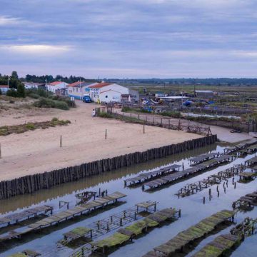 Le port ostréicole de la Guittière - ©Horizon Vertical