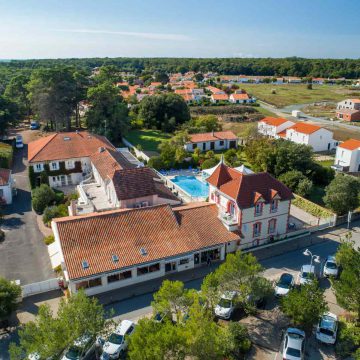 Hôtel de l'Océan à Saint Vincent-sur-Jard - ©Horizon Vertical