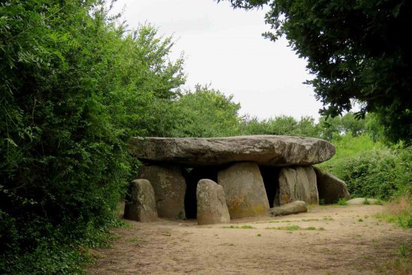 Le-Bernard_dolmen-frébouchère Circuit vélo des dolmens et des menhirs à Longeville-sur-Mer et Le Bernard de 21,1 km. découvrez le dolmens de la Frébouchère, les menhirs du Plessis... Passez tout près d'O'Gliss Park...
