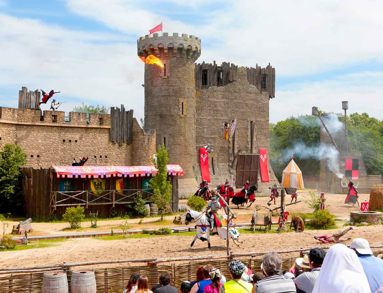 Puy du Fou, spectacle le secret de la lance Crédit photo Puy du Fou