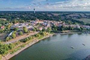 Le lac de Saint Vincent sur Graon