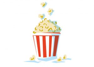 Pop Corn au cinéma Crédit dessin © MARCELINE Communication