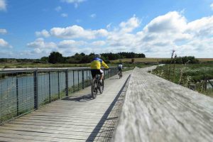 Talmont-Saint-Hilaire - Passerelle vélo Marais