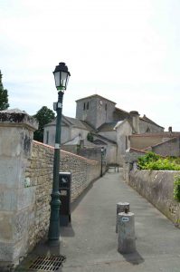 Le charme des rues de la ville d'Angles