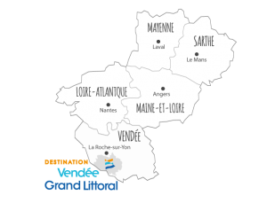 La destination Vendée Grand Littoral en Pays de la Loire