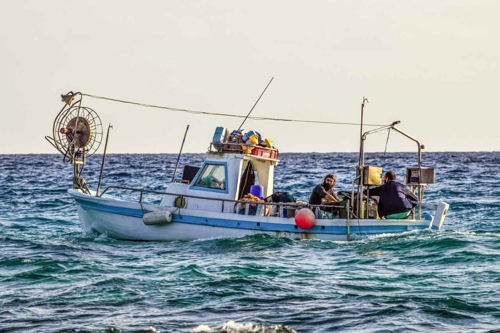 Pêche en mer traditionnelle