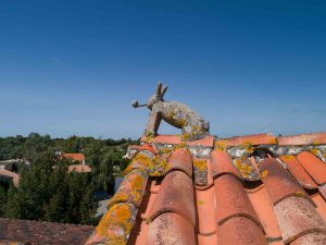 Saint-Benoist-sur-Mer - Eglise - Lapin qui fume