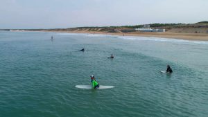 Surf à Longeville-sur-Mer