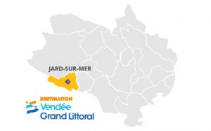 Situation de Jard-sur-Mer en Vendée Grand Littoral