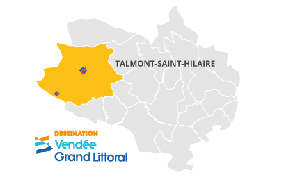 Situation Talmont-Saint-Hilaire en Vendée Grand Littoralv