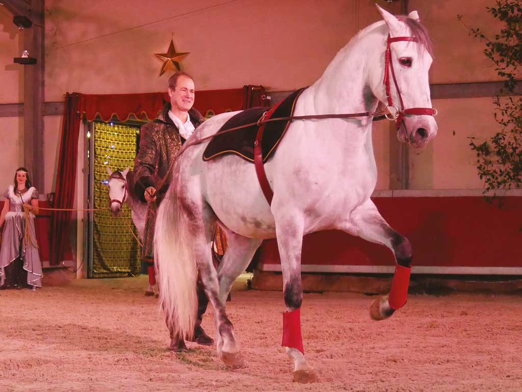 Spectacle aux écuries d'Artpaillange