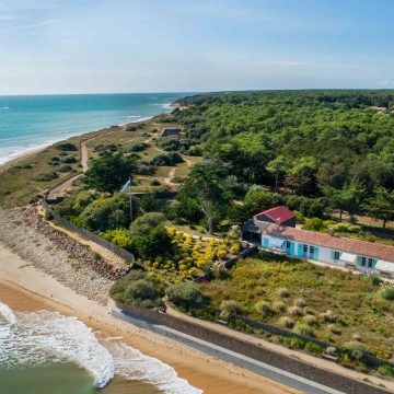 Webcam en direct de la plage de Clemenceau à Saint Vincent sur Jard