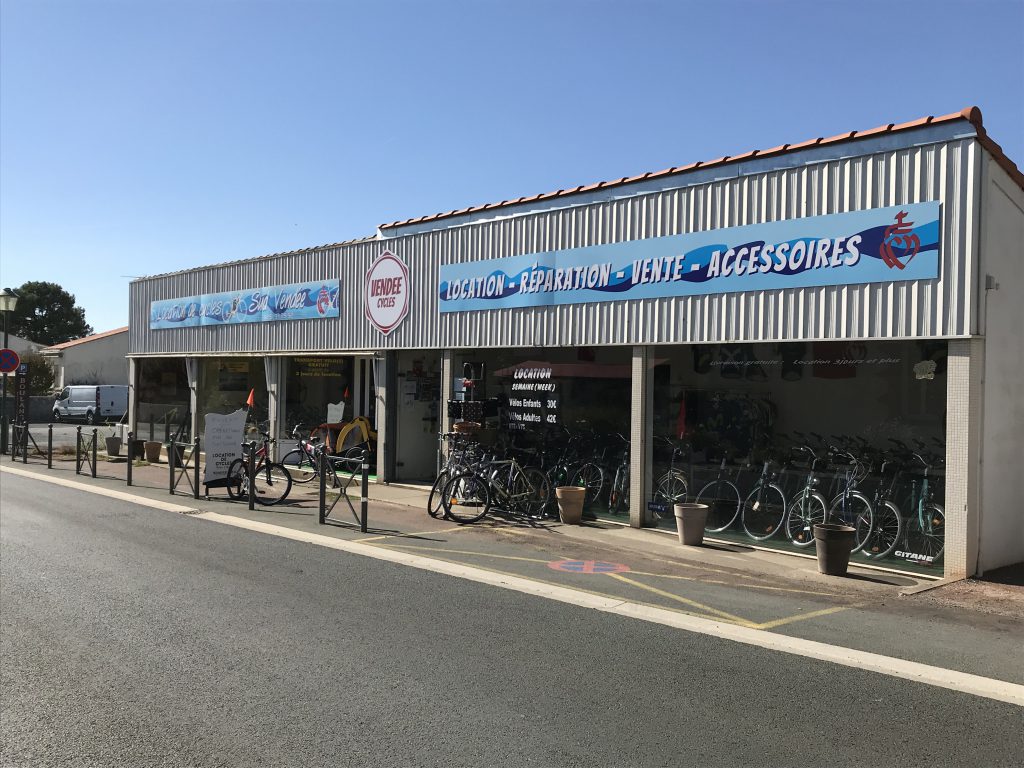 Vendée cycles location de vélo Longeville-sur-Mer