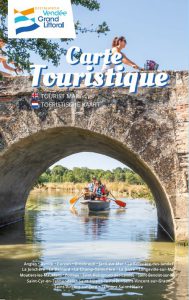 Carte touristique 2019 de l'Office de Tourisme Destination Vendée Grand Littoral