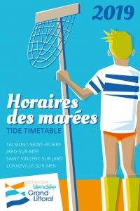 Horaires des marées 2019 de l'Office de Tourisme Destination Vendée Grand Littoral