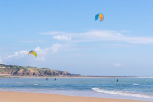 Photo de kitesurf au Veillon