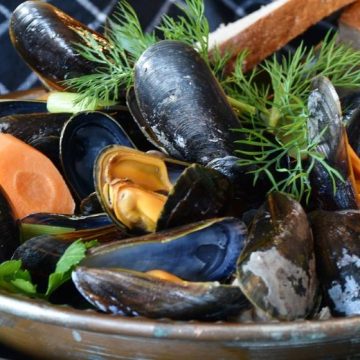 Moules - Restaurants en Vendée vue sur mer