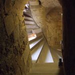 Escalier du château de Talmont-Saint-Hilaire