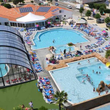 Camping L'Océano d'Or Jard-sur-Mer espace aquatique