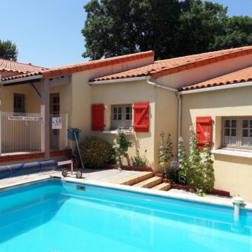 Chambre d'hôtes Le Givre avec patio madone et piscine sécurisée