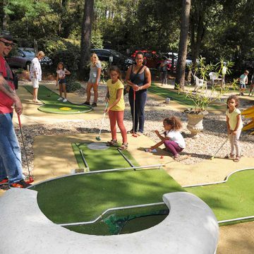 La Bélière et son mini golf à Talmont Saint Hilaire