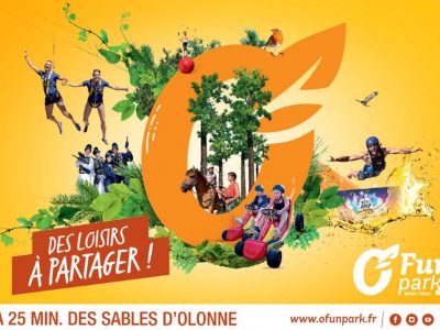 O fun parc de loisirs sensations accrobranche en famille avec les enfants à Moutiers en Mauxfaits O fun parc de loisirs sensations accrobranche en famille avec les enfants à Moutiers en Mauxfaits