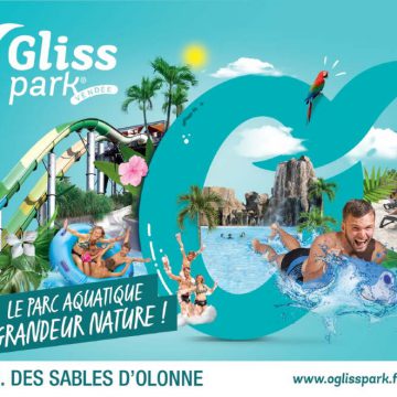 Parc aquatique O GLiss Park à Moutiers les Mauxfaits