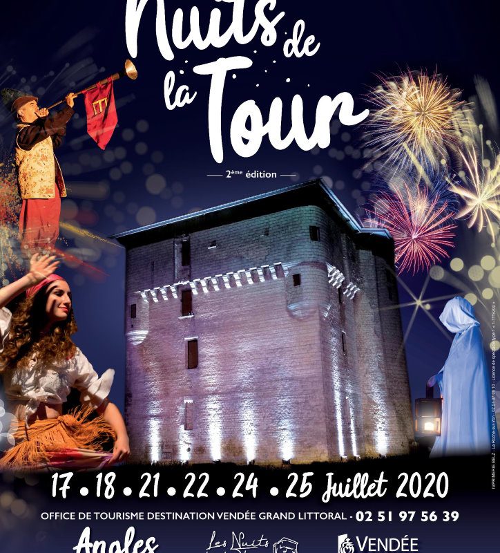 Les Nuits de la Tour 2020 - Angles - Tour de Moricq Les Nuits de la Tour 2020 - Angles - Tour de Moricq