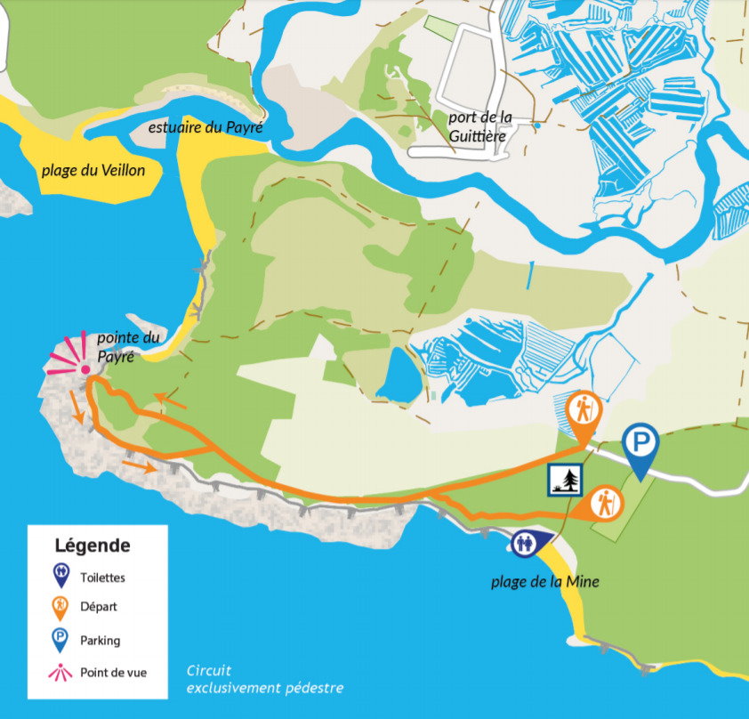 Circuit de la Pointe du Payré - Jard-sur-Mer Circuit de la Pointe du Payré - Jard-sur-Mer