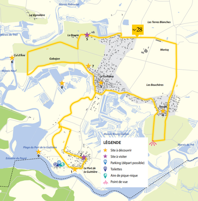 Circuit-Talmont-Saint-Hilaire-Les-marais-de-la-Guittière