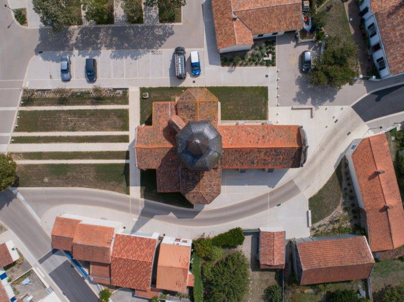 2020_La_Jonch&egrave;re_bourg&copy;Mairie La Jonch&egrave;re