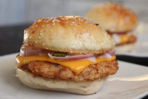 Vente à emporter - hamburgers