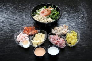 Vente à emporter - salades
