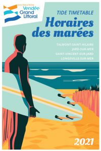 Les Horaires De Marees Destination Vendee Grand Littoral calendrier des marées 2021 vendée