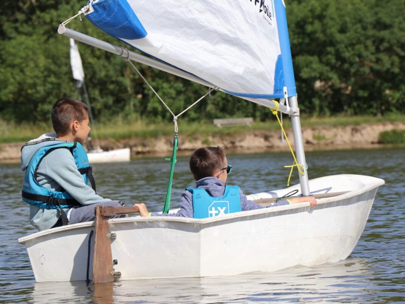 centre-nautique-2022 - optimist - lac ©Vendée Grand Littoral